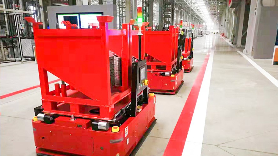 China powered roller agv China powered roller agv